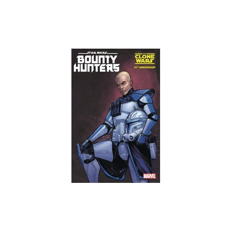STAR WARS BOUNTY HUNTERS 39 REX CLONE WARS 15TH ANNIV VAR