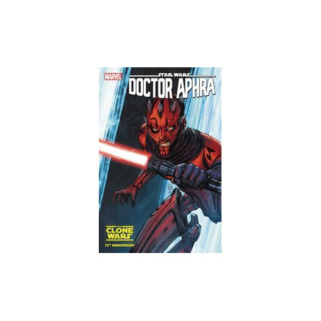 STAR WARS DOCTOR APHRA 37 DARTH MAUL CLONE WARS 15TH ANN VAR