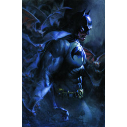 BATMAN AND ROBIN 2 CVR D GABRIELE DELL OTTO ARTIST SPOTLIGHT CARD STOCK VAR