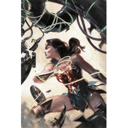 WONDER WOMAN 2 CVR D GABRIELE DELL OTTO ARTIST SPOTLIGHT CARD STOCK VAR