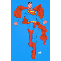 SUPERMAN 7 CVR D DAVID NAKAYAMA CARD STOCK VAR 850 