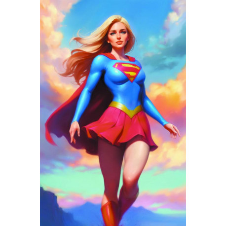 SUPERGIRL SPECIAL 1 ONE SHOT CVR C WILL JACK CARD STOCK VAR