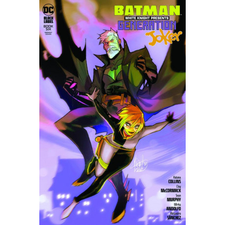 BATMAN WHITE KNIGHT PRESENTS GENERATION JOKER 6 OF 6 CVR B MIRKA ANDOLFO VAR MR 