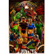 JUSTICE SOCIETY OF AMERICA 8 OF 12 CVR B TONY HARRIS CARD STOCK VAR