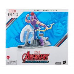 HAWKEYE WITH SKY-CYCLE AVENGERS BEYOND EARTH S MIGHTIEST MARVEL LEGENDS FIGURINE 15 CM