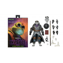 DONATELLO AS THE INVISIBLE MAN UNIVERSAL MONSTERS X TMNT FIGURINE ULTIMATE 18 CM