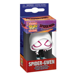 SPIDER-GWEN SPIDER-MAN ACROSS THE SPIDER-VERSE PORTE-CLES POCKET POP VINYL 4 CM