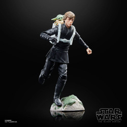 LUKE SKYWALKER AND GROGU STAR WARS THE BOOK OF BOBA FETT BLACK SERIES PACK 2 FIGURINES 15 CM