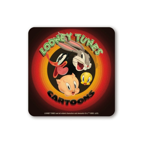 LOONEY TUNES - CARTOONS - LOGO COASTER