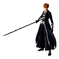 BLEACH THOUSAND YEAR BLOOD WAR FIGURINE SH FIGUARTS ICHIGO KUROSAKI BANKAI TENSA ZANGETSU 16 CM