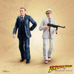 MARCUS BRODY ET RENE BELLOQ ARK SHOWDOWN INDIANA JONES ADVENTURE SERIES FIGURINES 15 CM
