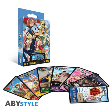 JEU DE 7 FAMILLES ONE PIECE EN FRANCAIS