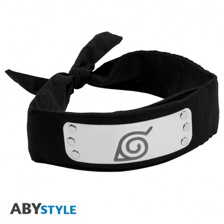 NARUTO - BANDEAU KONOHA NOIR TAILLE ADULTE