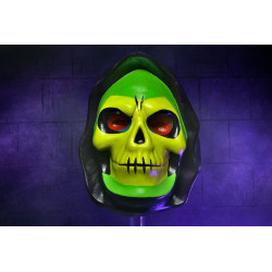 MASTERS OF THE UNIVERSE REPLIQUE MASQUE EN LATEX DELUXE DE SKELETOR