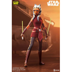 AHSOKA TANO STAR WARS THE CLONE WARS FIGURINE 27 CM