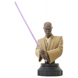 MACE WINDU STAR WARS THE CLONE WARS BUSTE 15 CM