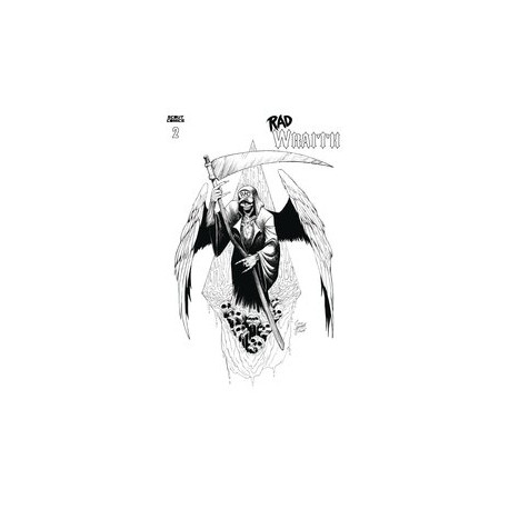 RAD WRAITH DOUBLE FEATURE 2 CVR B CORIN HOWELL B W