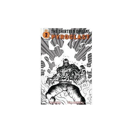 THIRTEEN ORIGINS PYROCLAST 1 CVR B GUILLERMO VILLARREAL