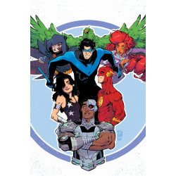 TITANS 5 CVR C JORGE CORONA CARD STOCK VAR