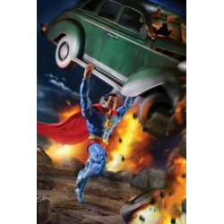 SUPERMAN 78 THE METAL CURTAIN 1 OF 6 CVR C ACTION COMICS SUPERMAN MCFARLANE TOYS ACTION FIGURE CARD STOCK VAR