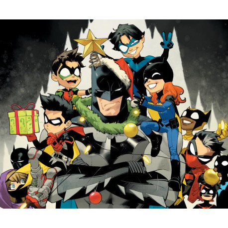 BATMAN 140 CVR D DAN MORA DC HOLIDAY CARD SPECIAL EDITION VAR