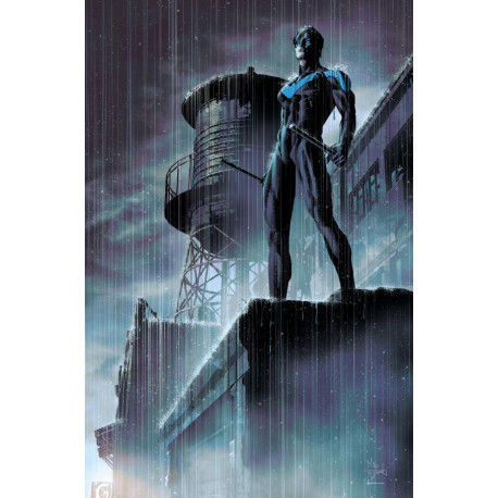 NIGHTWING 108 CVR D MIKE DEODATO JR ARTIST SPOTLIGHT CARD STOCK VAR