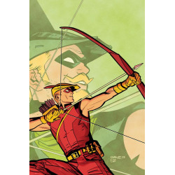 GREEN ARROW 6 OF 6 CVR B CHRIS SAMNEE CARD STOCK VAR