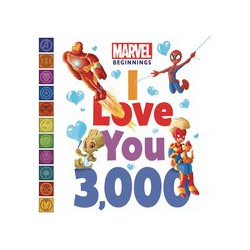 MARVEL BEGINNINGS I LOVE YOU 3000 BOARD BOOK 