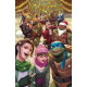 MMPR TMNT II B W ED 1 CVR D HOLIDAY VAR EJIKURE