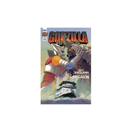 GODZILLA RIVALS JET JAGUAR VS MEGALON ONESHOT 1 CVR B GRIFFITH