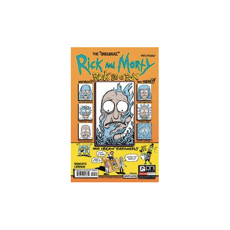 RICK MORTY PRESENTS RICK IN A BOX 1 CVR B MANGA VAR