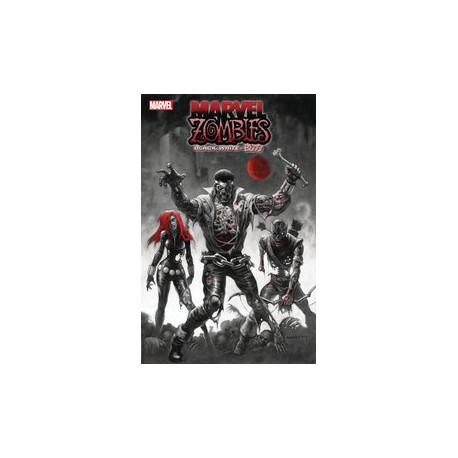 MARVEL ZOMBIES BLACK WHITE BLOOD 3 ALEX HORLEY VAR