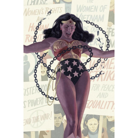 WONDER WOMAN 4 CVR C JULIAN TOTINO TEDESCO CARD STOCK VAR