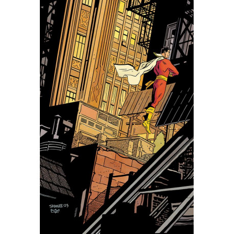 SHAZAM 7 CVR C CHRIS SAMNEE CARD STOCK VAR