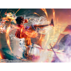 MONKEY D LUFFY ONE PIECE FIGURINE SH FIGUARTS THE RAID ON ONIGASHIMA 14 CM