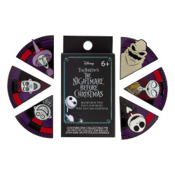 OOGIE BOOGIE DISNEY LOUNGEFLY PIN S EMAILLE NBC