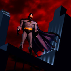 BATMAN BATMAN THE ANIMATED SERIES 1992 STATUE ART SCALE 24 CM