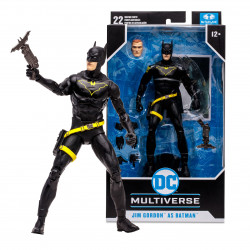 JIM GORDON AS BATMAN DC MULTIVERSE FIGURINE BATMAN ENDGAME 18 CM