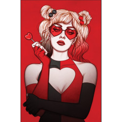 HARLEY QUINN 36 CVR B JENNY FRISON CARD STOCK VAR