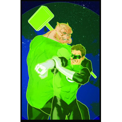 GREEN LANTERN 7 CVR B EVAN DOC SHANER CARD STOCK VAR