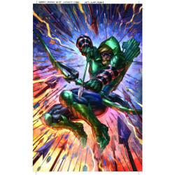 GREEN ARROW 8 OF 12 CVR B ALAN QUAH CARD STOCK VAR