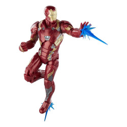 IRON MAN MARK 46 CAPTAIN AMERICA CIVIL WAR THE INFINITY SAGA MARVEL LEGENDS FIGURINE 15 CM
