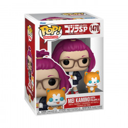 MEI KAMINO WITH PELOPS II GODZILLA SINGULAR POINT FIGURINE POP BUDDY ANIMATION VINYL 9 CM