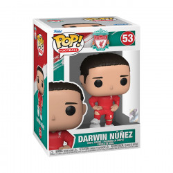DARWIN NUNEZ LIVERPOOL F C POP FOOTBALL VINYL FIGURINE 9 CM