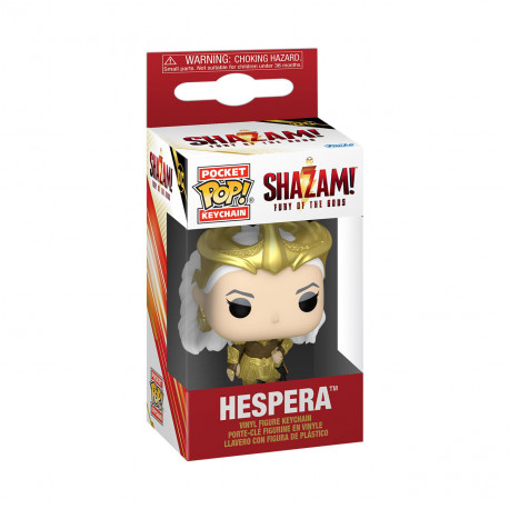 HESPERA SHAZAM PORTE-CLES POCKET POP VINYL 4 CM