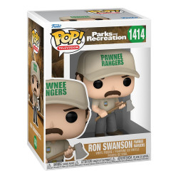 RON RANGER PARKS AND RECREATION POP TV VINYL FIGURINE 9 CM