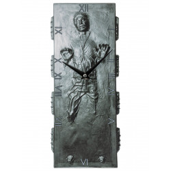 HAN IN CARBONITE SHAPED WALL CLOCK STAR WARS