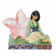 MULAN CLEAR RESIN CHERRY BLOSSOM DISNEY TRADITIONS 12 CM