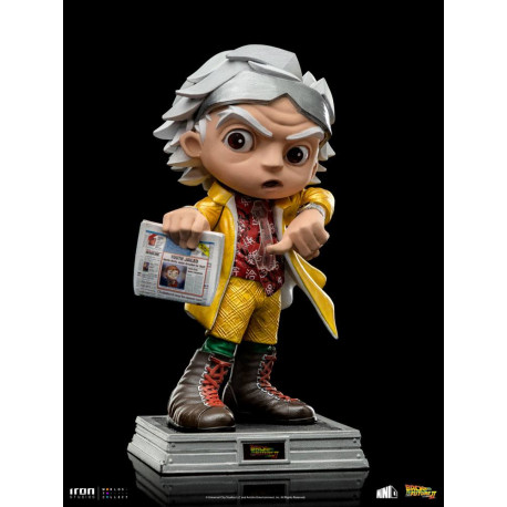 DOC BROWN RETOUR VERS LE FUTUR II FIGURINE MINI CO PVC 15 CM