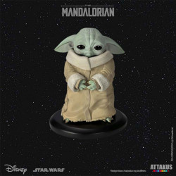 GROGU FEELING SAD MANDALORIAN STATUE